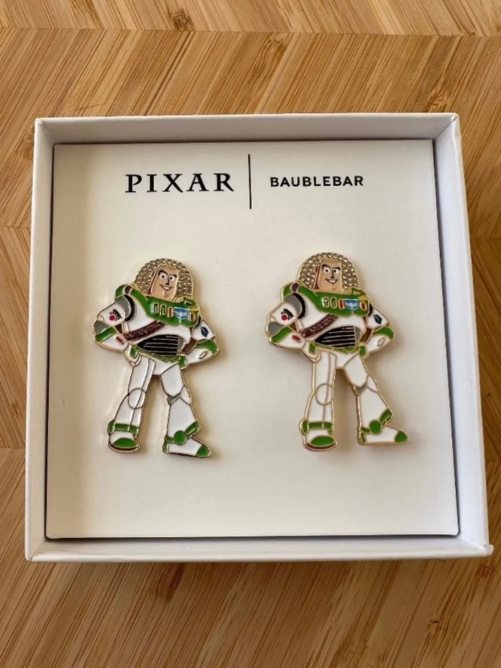 Pixar BaubleBar Buzz Lightyear Earrings